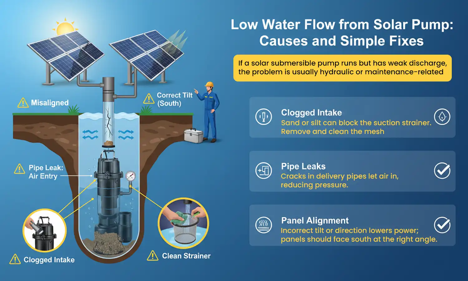 Solar Pump Problems