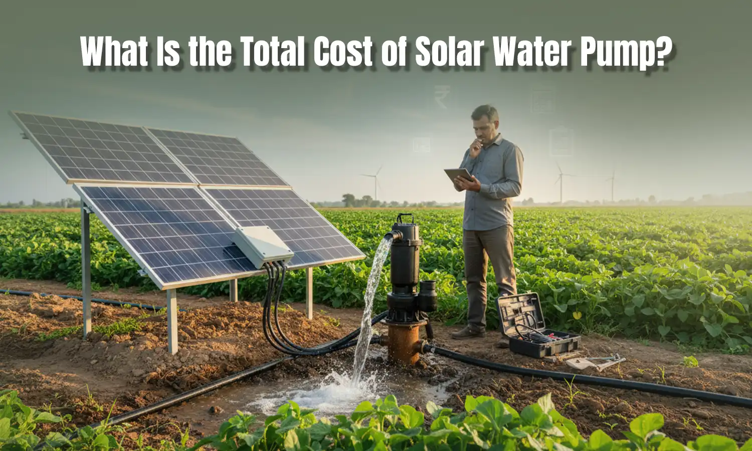 What Is the Total Cost of Solar Water Pump?