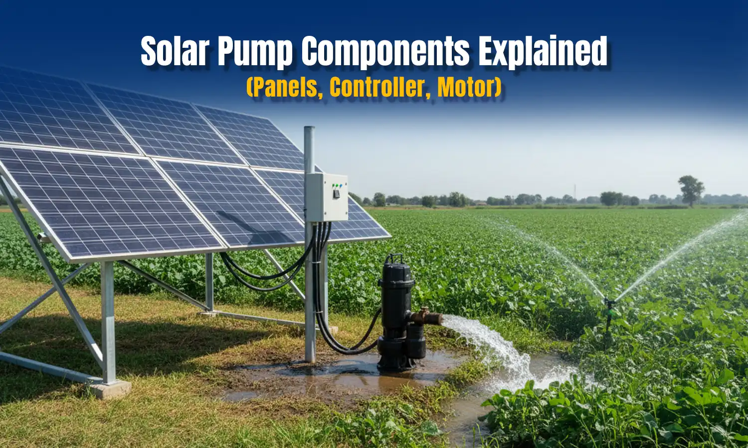 Solar Pump Components