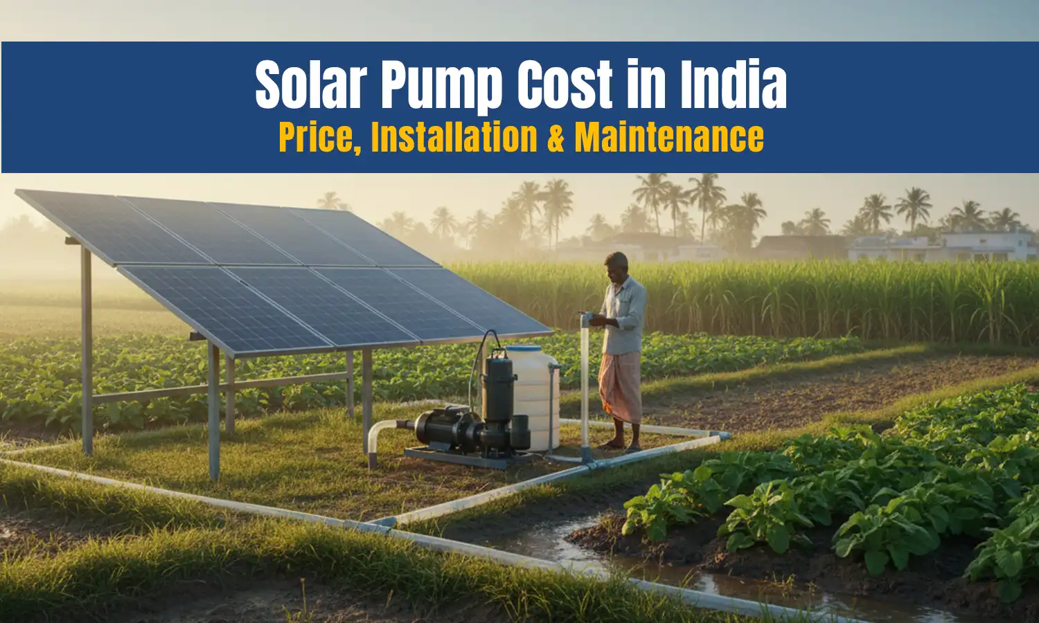Solar Pump Cost in India