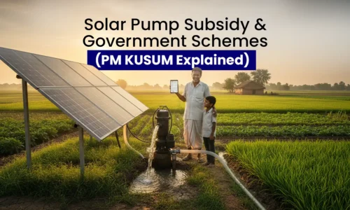 Solar Pump Subsidy
