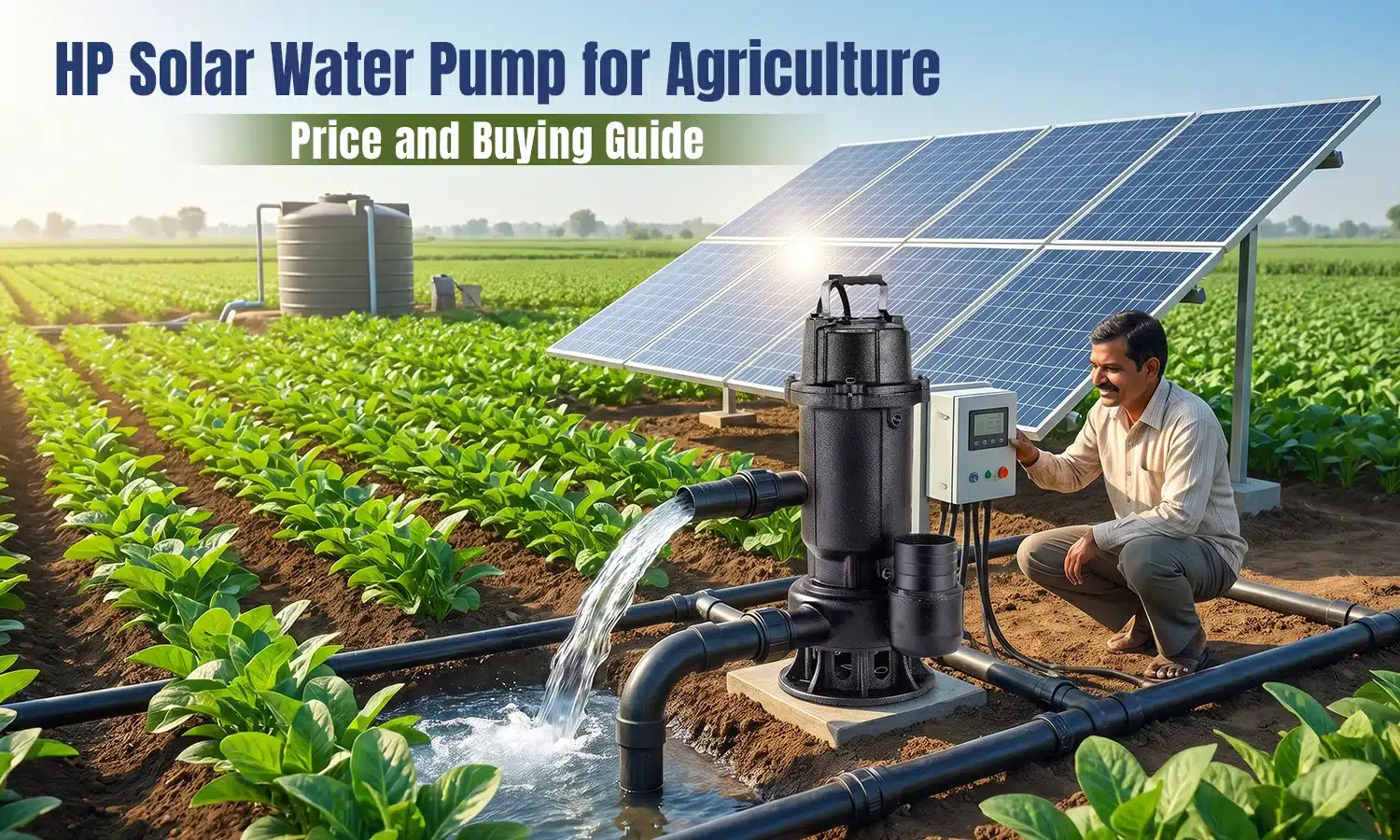 1 HP Solar Water Pump for Agriculture: Price and Buying Guide