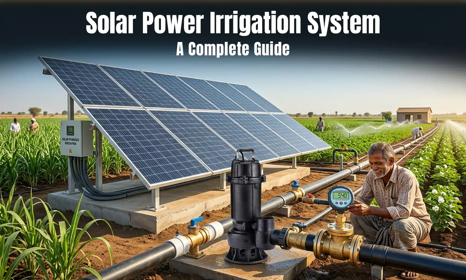 Solar Power Irrigation System