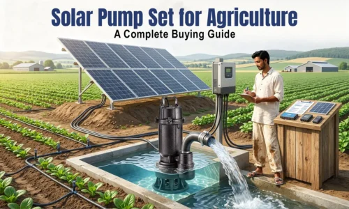 Solar Pump Set for Agriculture