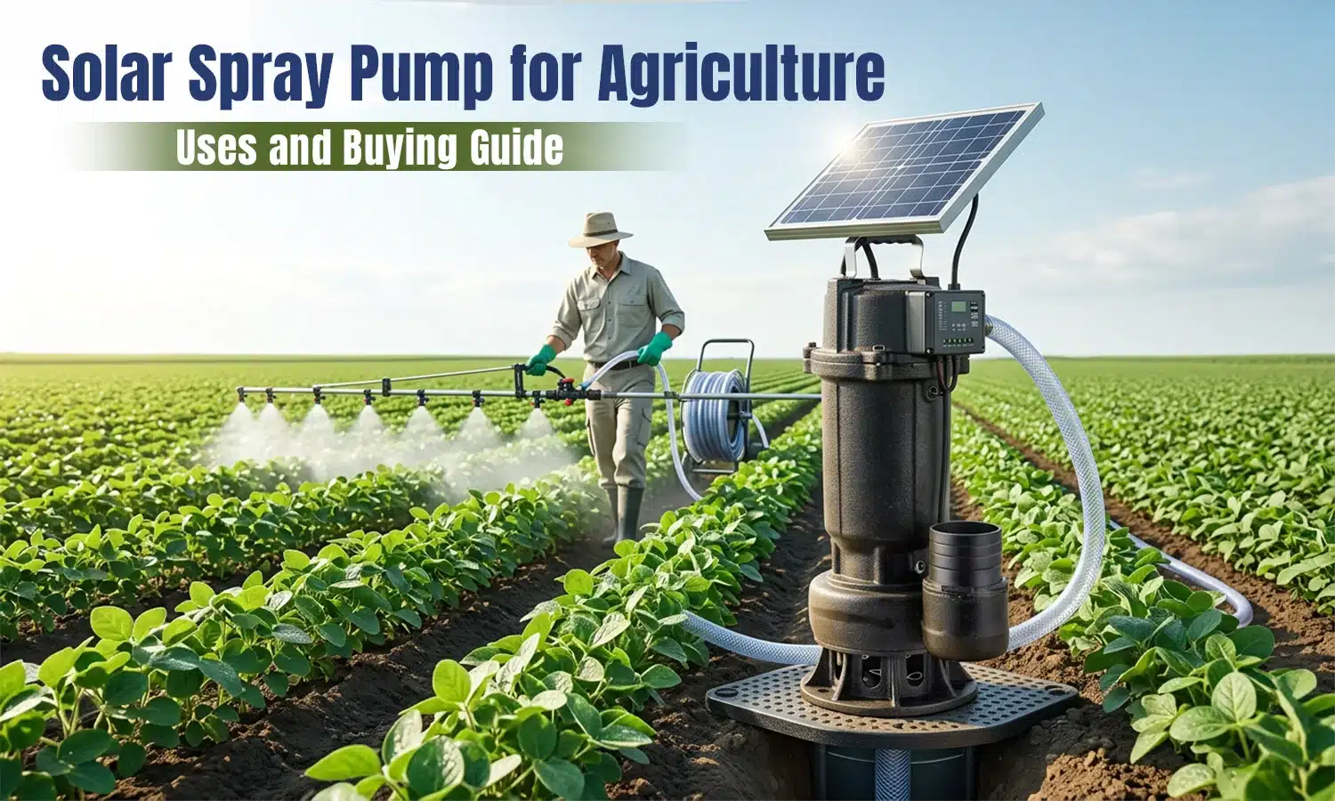 Solar Spray Pump for Agriculture: Uses and Buying Guide