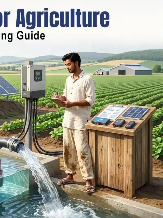 Solar Pump Set for Agriculture