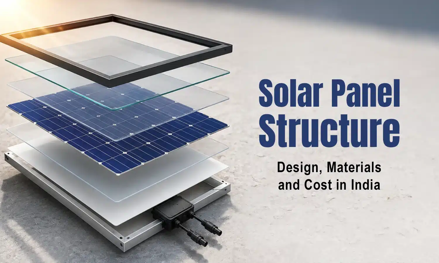 Solar Panel Structure: Design, Materials and Cost in India 2026