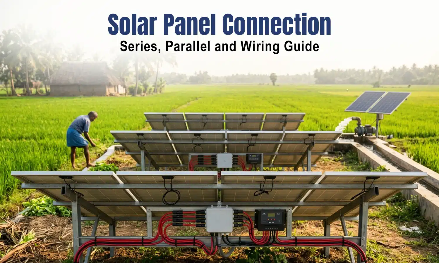 Solar Panel Connection: Series, Parallel and Wiring Guide 2026