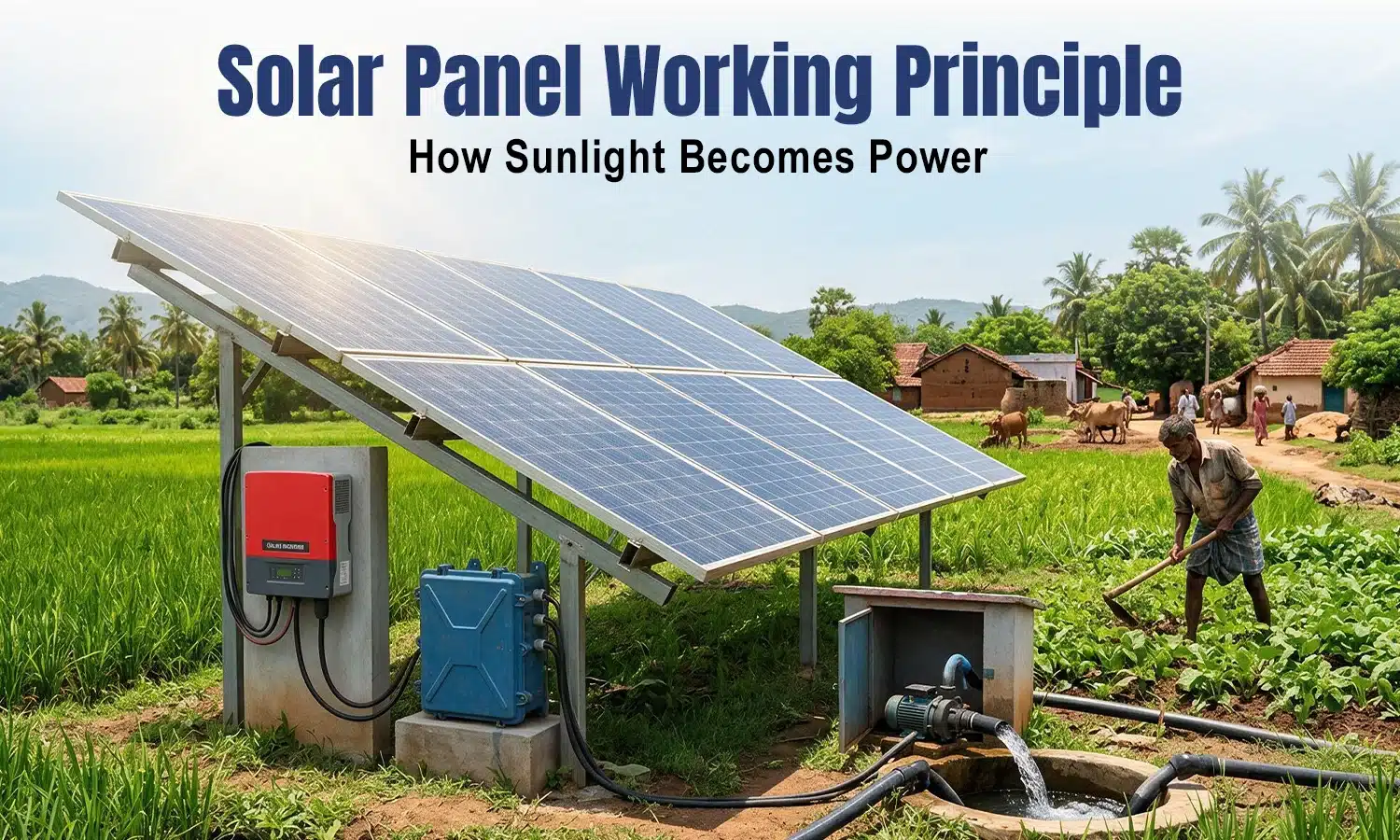 Solar Panel Working Principle: How Sunlight Becomes Power 2026