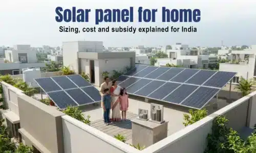 Solar panel for Home